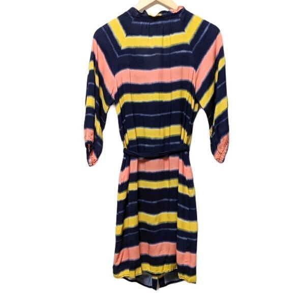 PORRIDGE Plains Ranger Striped Shirt Dress 2 - Picture 6 of 9